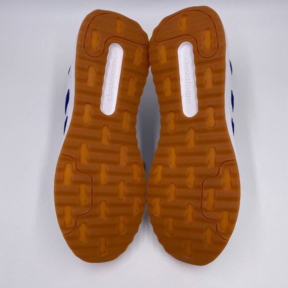 adidas X PLR Path White / Blue Men's Shoes - Picture 6 of 8